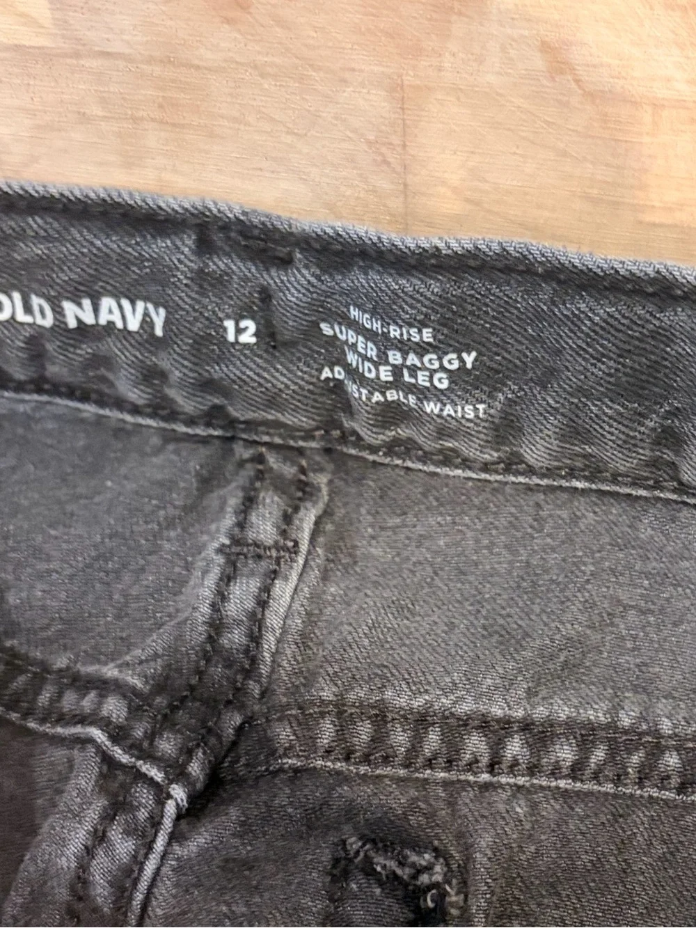 Old Navy baggy wide leg girls jeans (5 pair)